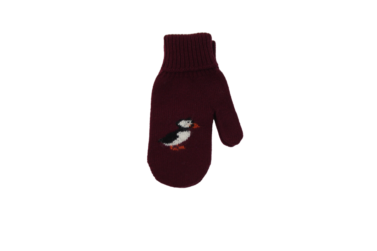 Varma Puffin Lambswool Mittens