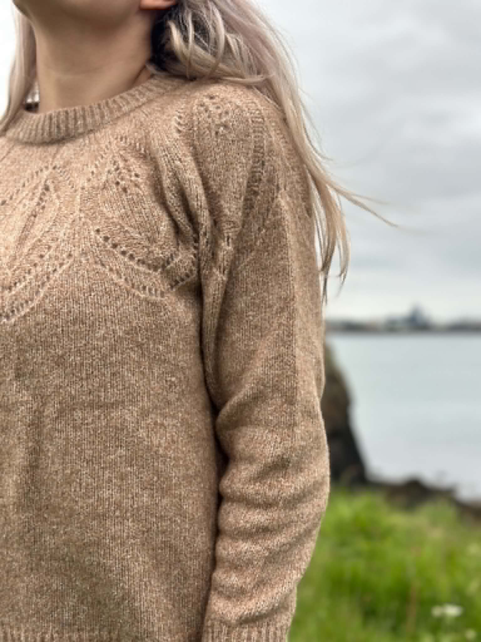 Varma Alpaca and Cotton Peysan Sophie