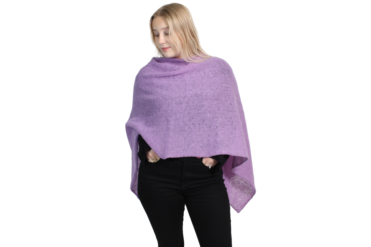 Lotta - Light Poncho (100% Icelandic Wool)