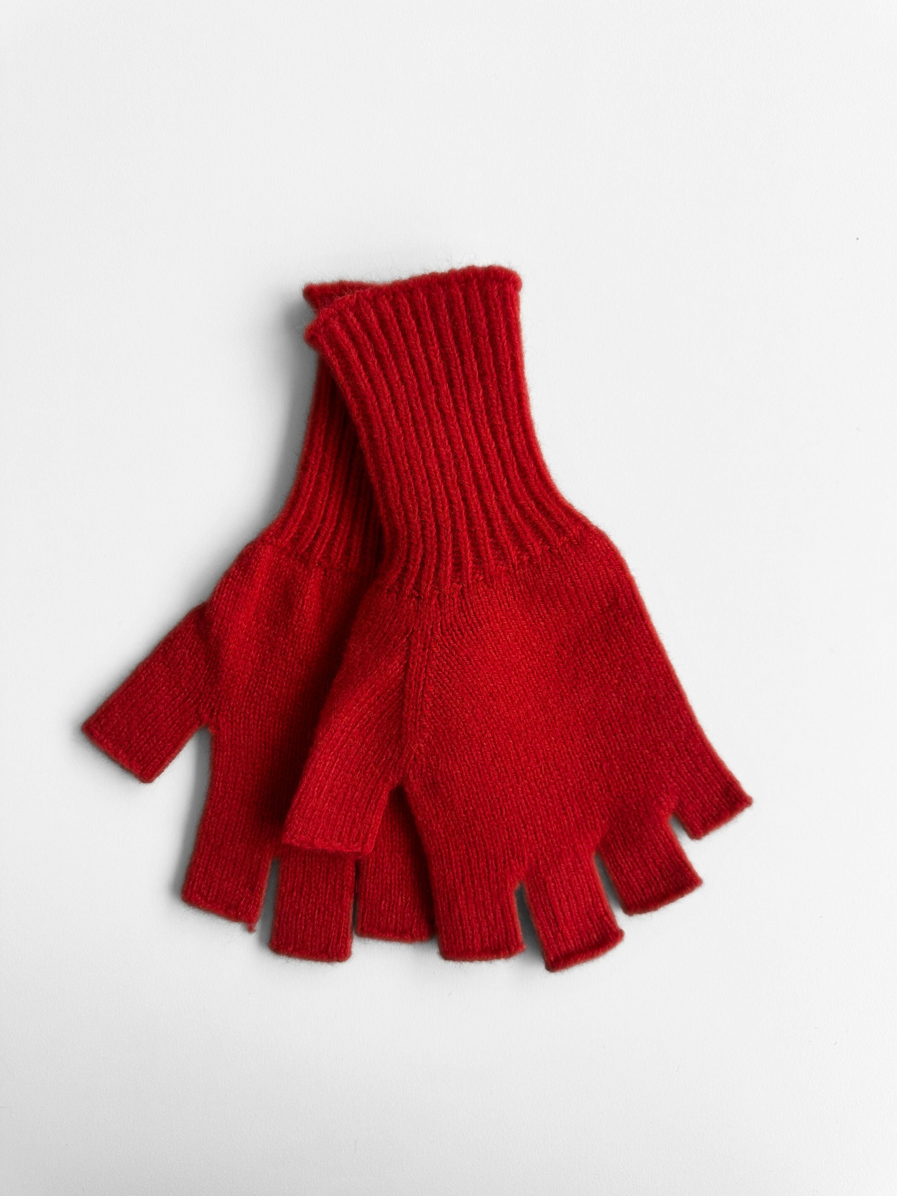 Varma Lambswool Fingerless Gloves