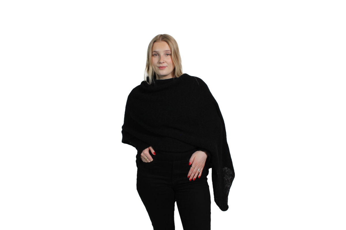 Lotta - Light Poncho (100% Icelandic Wool)