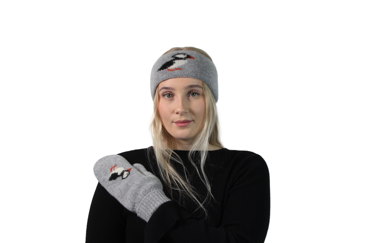 Varma Puffin Wool Headband