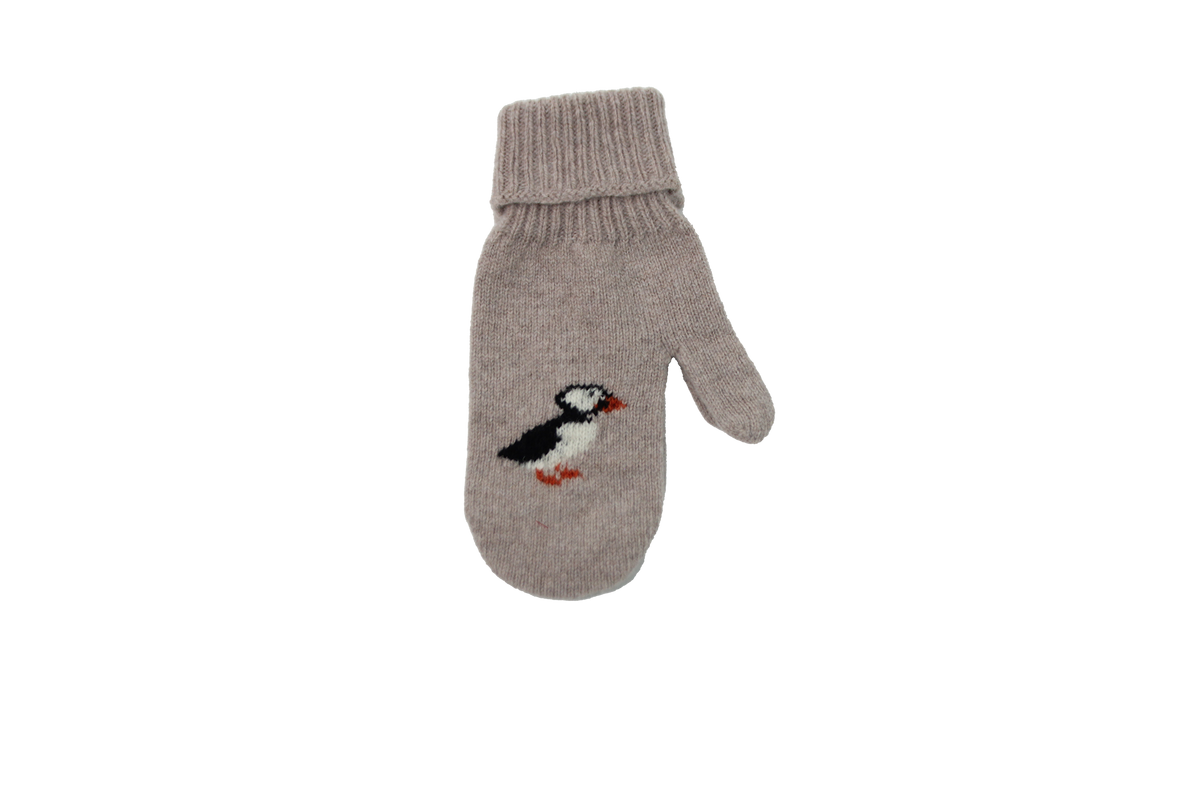 Varma Puffin Lambswool Mittens